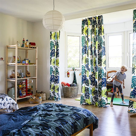 design a playful bedroom - after