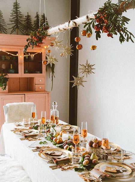 festive table decorations