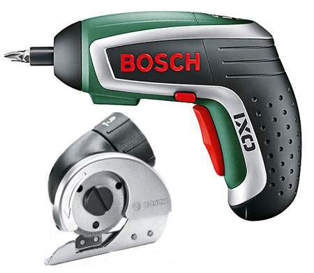 ixo cordless screwdriver with cutting attachment