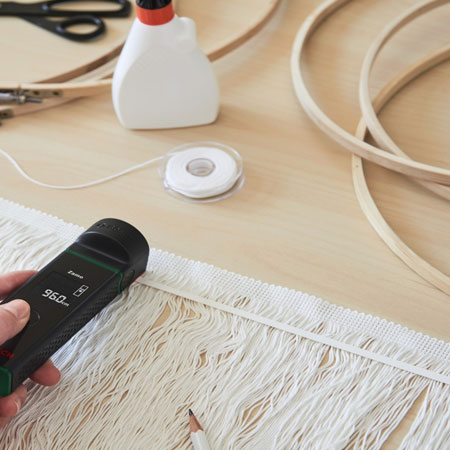 quick and easy tassle chandelier