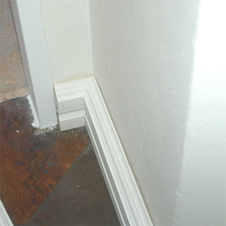 installing over skirting