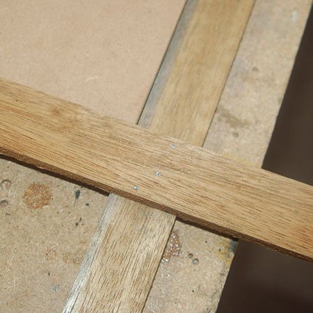 repeat for other corner of trellis