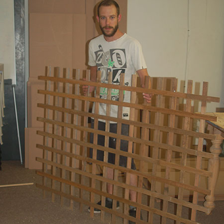 make your own garden trellis