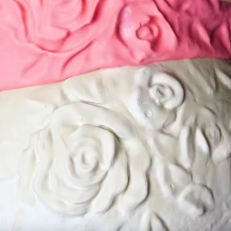 Use cement to make a Decorative Plant Holder