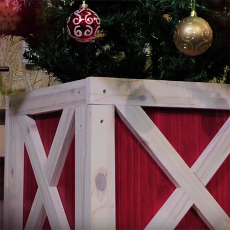 HOME DZINE Craft Ideas | Make a Decorative Box for a Christmas Tree