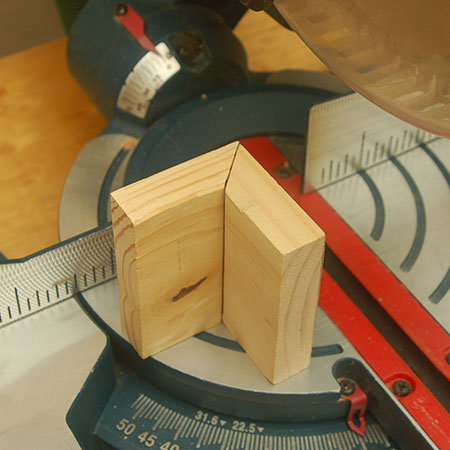 cutt compound bevels or mitres for joints