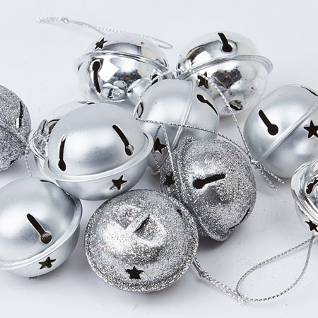 silver bells christmas decorations