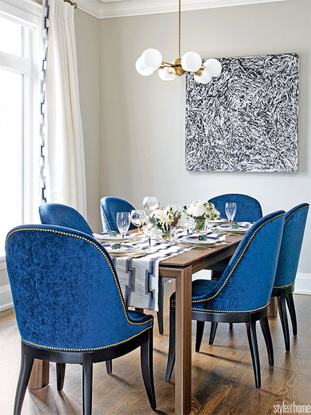 jewel hues for hanukkah home