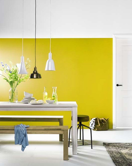 gen z yellow for home decorating