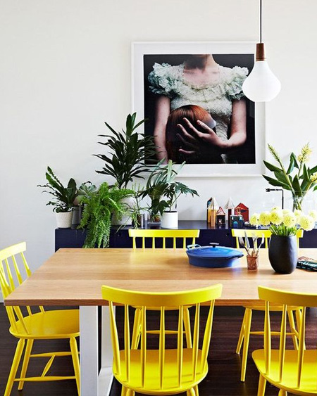 gen z yellow kitchen