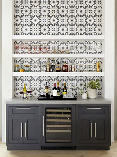 contemporary home bar ideas