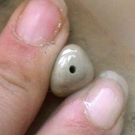 how to drill holes in stones