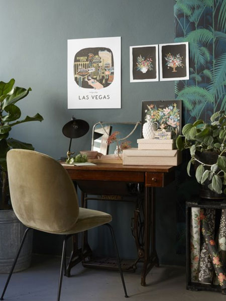 repurpose furniture for home office desk