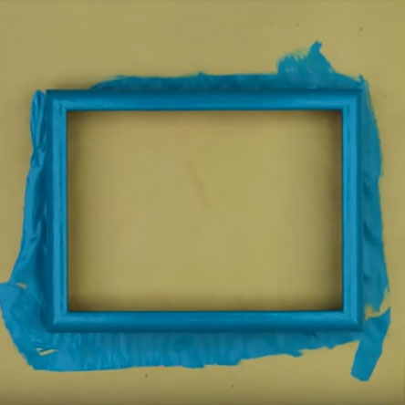 paint the picture frame