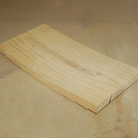 Shou Sugi Ban Platter pine plank