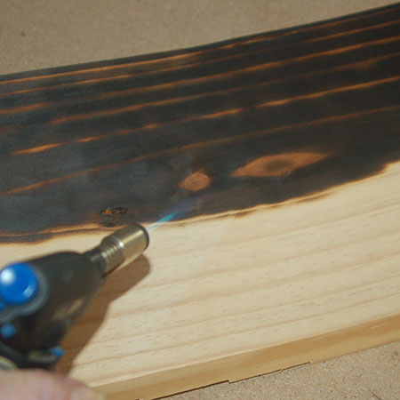 Shou Sugi Ban Platter method with Dremel VersaFlame