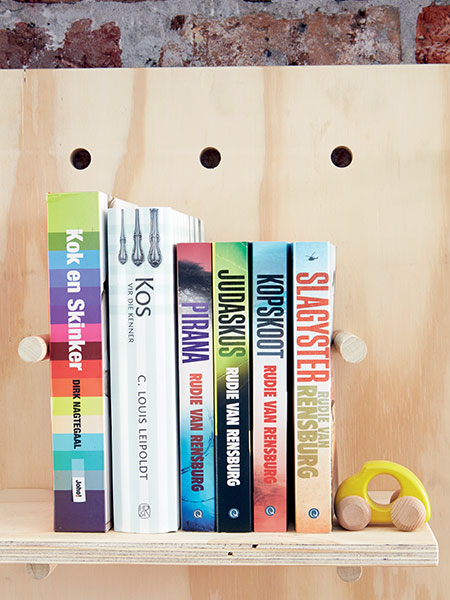 make a diy pegboard for a wall