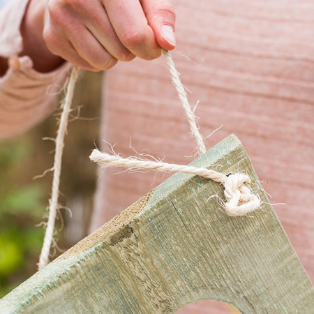 make diy hanging garden lights