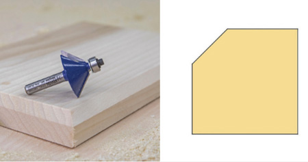 chamfer router bit