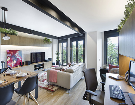 interior design for open plan living