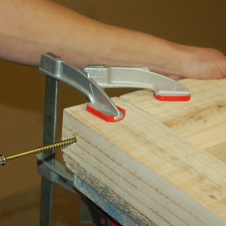 tutorial for farmhouse table with Rust-Oleum wood stain finish