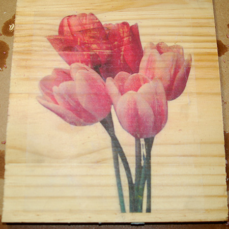 transfer image on to wood
