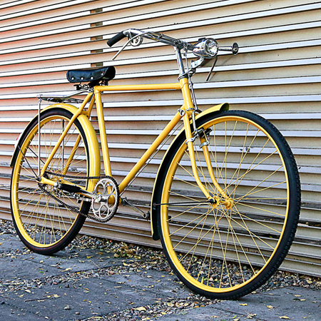 rustoleum makeover for vintage bicycle