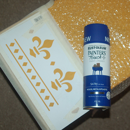 Rust-Oleum milk paint finish