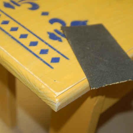 Rust-Oleum milk paint finish