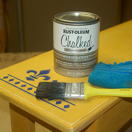 Rust-Oleum milk paint finish