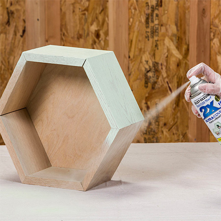 dd colour to your living room with this crafty storage display