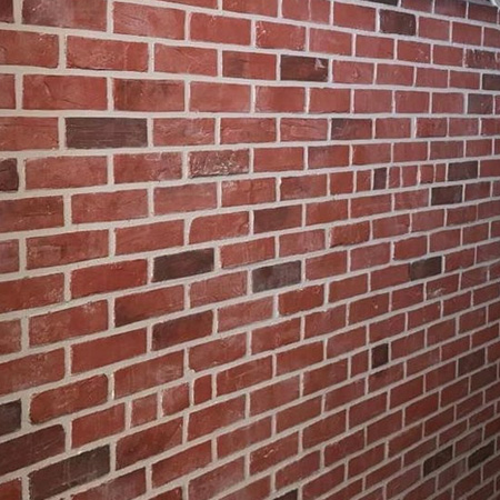 how to faux brick wall