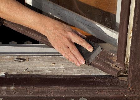 how to use a sanding sponge