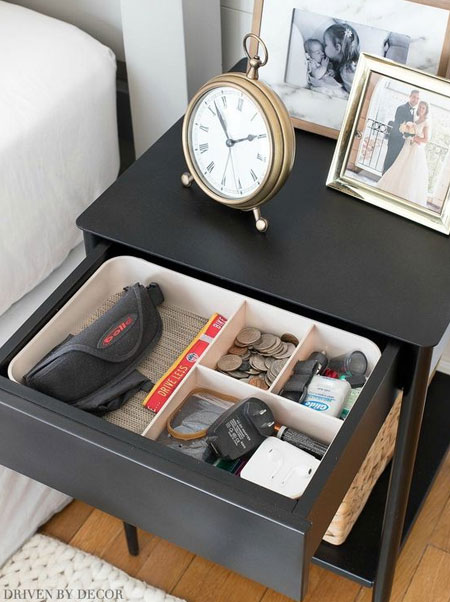 organise bedside