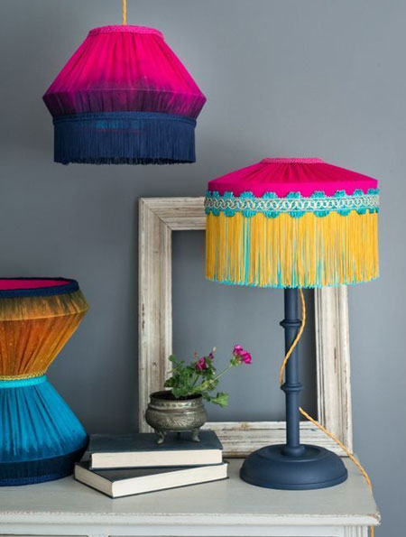 boho lamp shade