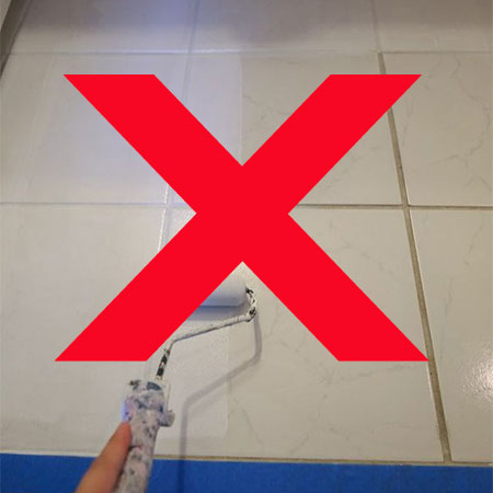 Can you Paint a Tiled Floor?