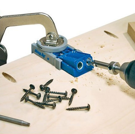 pocket hole jig for wooden countertops