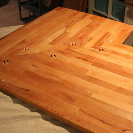 kreg pocket holes to join countertops or joints