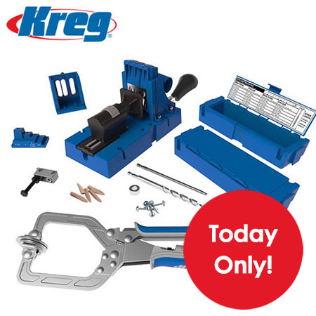 Today Only! Get the Kreg Jig K5 Master System