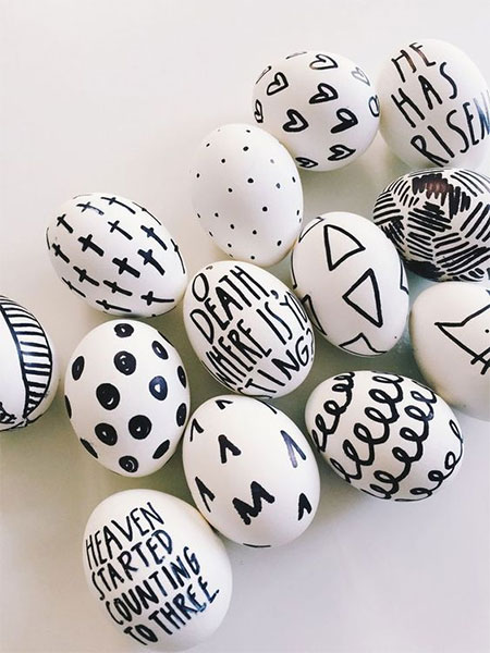 sharpie pen easter egg designs