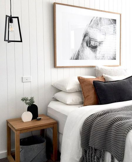 add a headboard to your bed