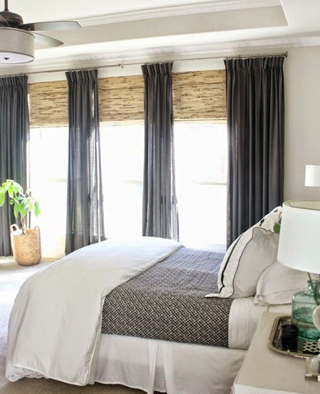 layer window treatment for warmth