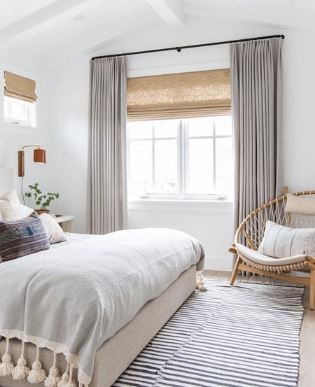 layer curtains for bedroom warmth