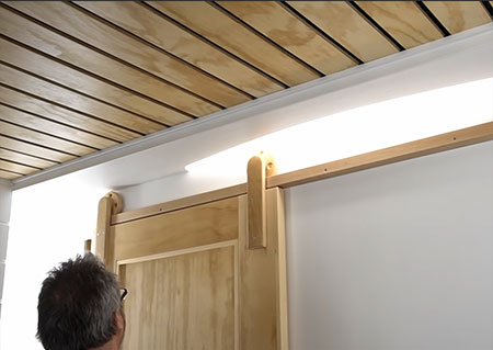Make Wooden Barn Door Hardware