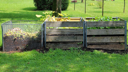 establish a compost heap
