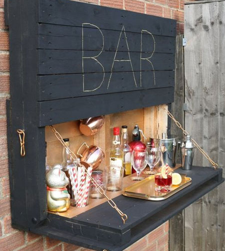 diy outdoor bar