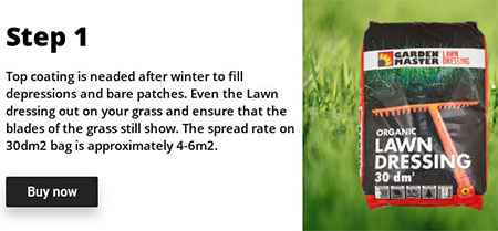 lawn dressing for spring