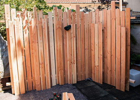 Build a quick and easy Privacy Fence