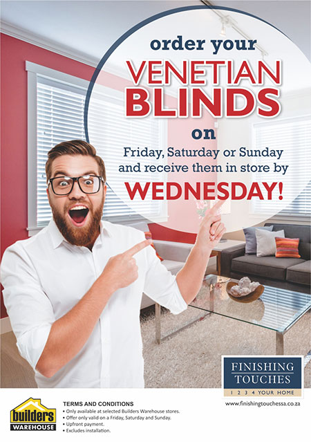 special on venetian blinds