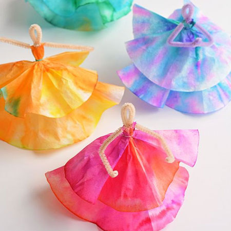 These Coffee Filter Craft Ideas will keep you busy!